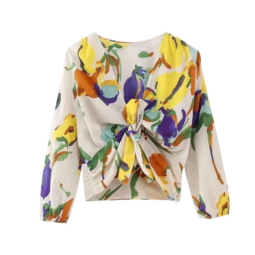 Zara Floral Top (M)